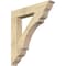 Ekena Millwork Olympic Traditional Rough Sawn Bracket, Douglas Fir, 6"W x 38"D x 42"H BKT06X38X42OLY01RDF - alternate 1